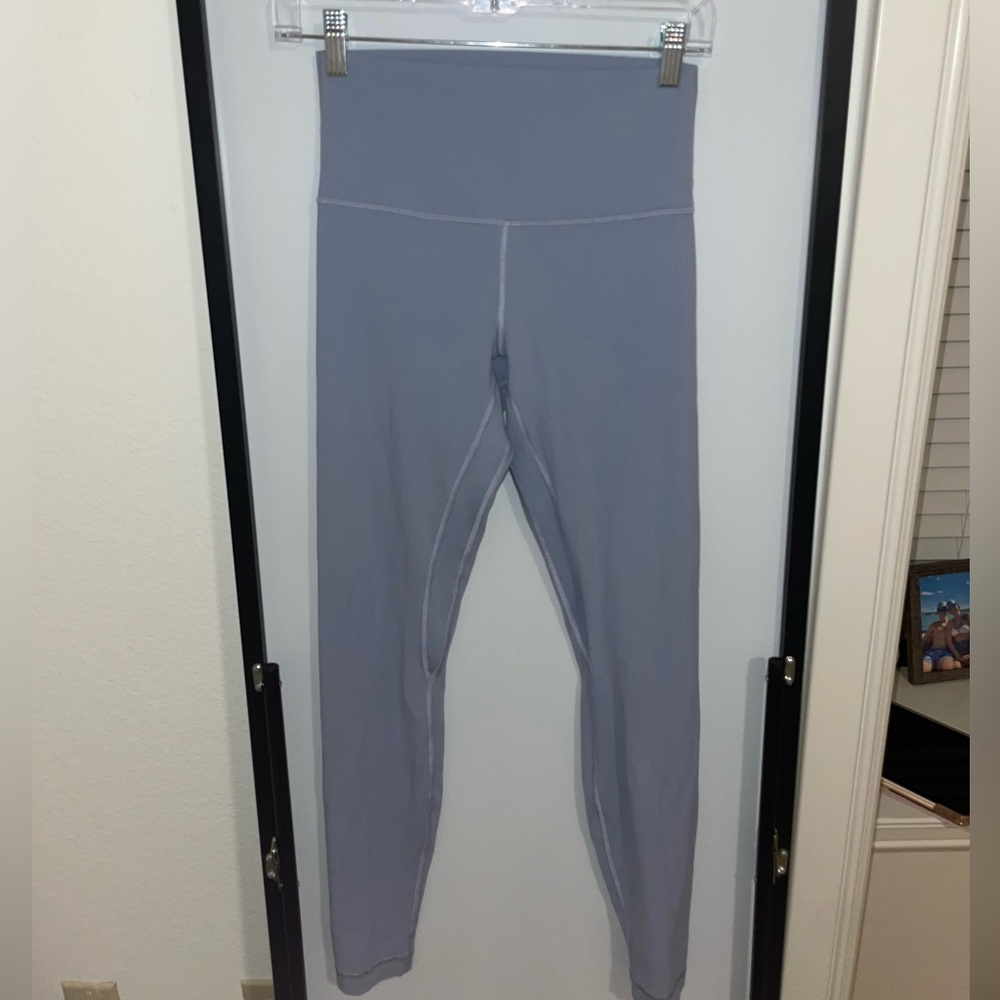 Lululemon Align High-Rise 28” leggings pretty light blue